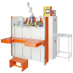 Buy cheap Double Servo Semi Auto Stitcher Machine Apply Binding Of Cover Box And No Cover Box product