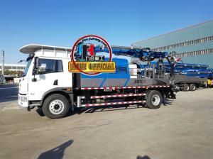 Easy Operation JIUHE Brand Wet Concrete Shotcrete Pump Machine For Grouting Pump Spraying 30M3/H Output