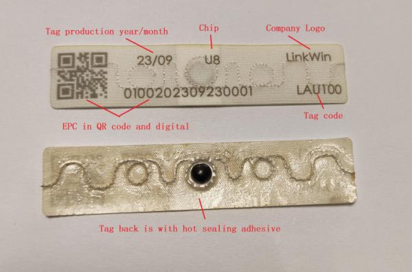 Quality 1KByte Laundry Tag with ISO14443A/ISO/IEC 18000-6C EPC Global Class 1 Gen 2 Protocol for sale