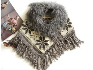 Buy cheap Knit Shawls, Hand Crochet Shawls, Hand Knit Neck Warmers,Knit Ponchoes product