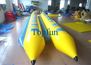China Double Line Inflatable Banana Boat for 7 Persons / Inflatable Banana Drafting Boats on sale