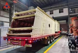 Buy cheap Circular Mobile Sand Vibrating Screen Made by Zhongxin Machinery Company circular YK vibrating screen product