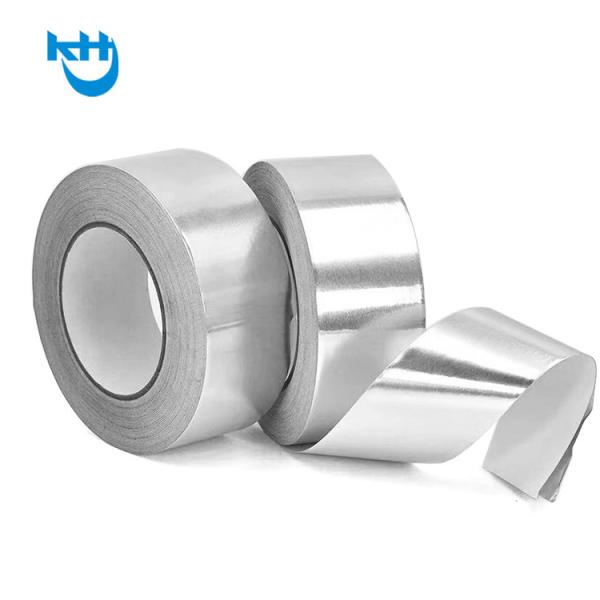 Quality High Temperature Resistant Flame Retardant Aluminum Foil Tape 33m / 66m for sale