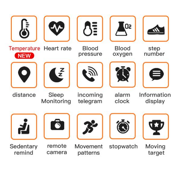 ECG PPG Fitness Smart Band