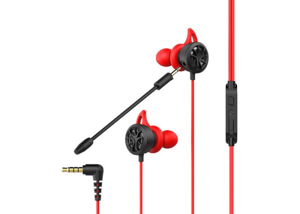 Quality TPE Cable Wired Gaming Earphone 1.2m With Adjustable Microphone for sale