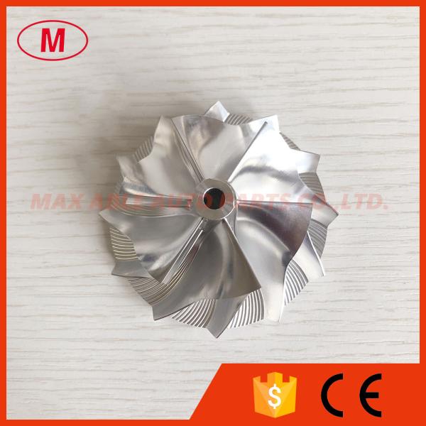 Quality B03G reverse 51.00/68.00mm 6+6 blades high performance turbo milling/aluminum 2618/billet compressor wheel for sale