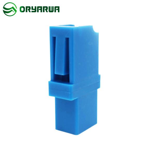 Fiber Optic LC APC Blue Adapter UPC Singlemode Multimode Simplex Adapter Welded