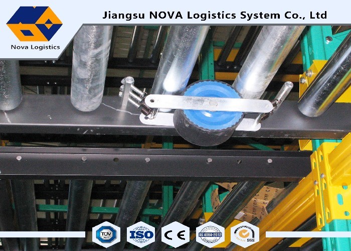 Orange / Red Cost Effective Gravity Flow System For Production Assembly Line