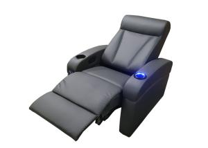 China Upholstered 4 Seat Movie Theater Modern Recliner Chair on sale