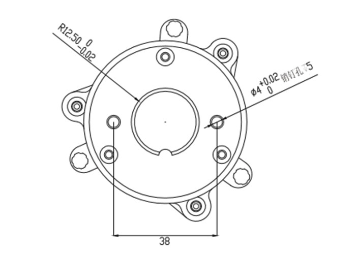 Ring adjustable laser marking numerical control shaft rotation axis , RA - 3D - S