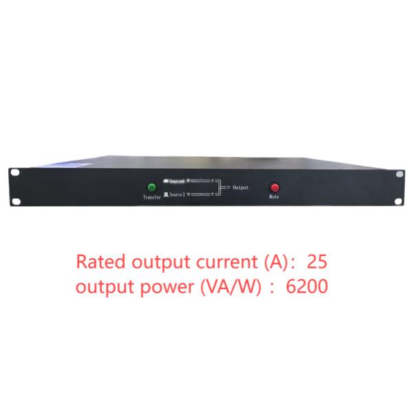 220V Dual Switching STS Single-Phase Relay Static Transfer Switch With A Current