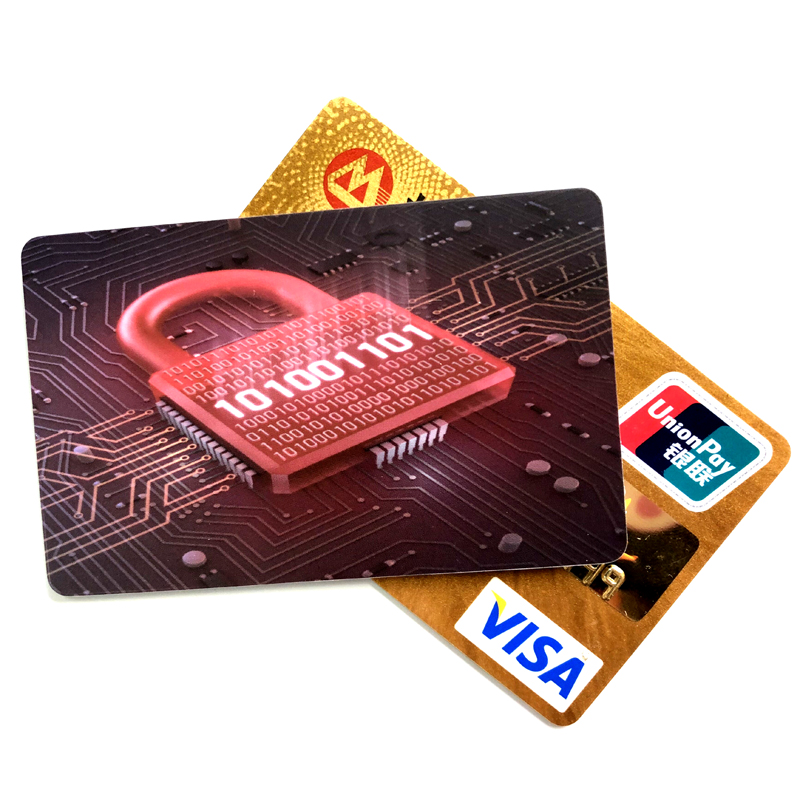 RFID Blocking credit card for Secure