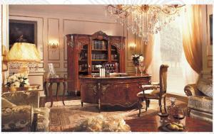 Buy cheap Luxury Villa/European Antique Home Office Furniture,Desk,Bookcase,VS-003 product