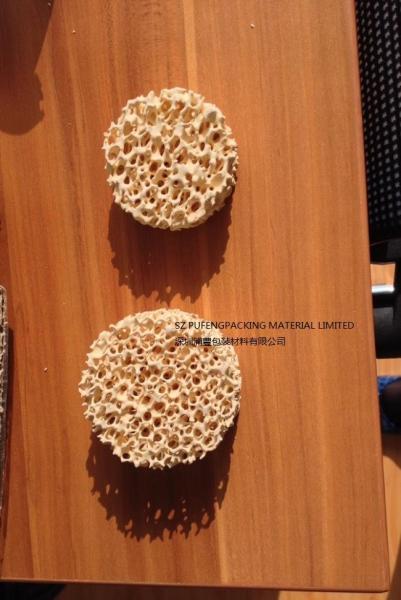 Quality 10PPI Zirconia Ceramic Foam Filter For Iron Casting Cordierite for sale