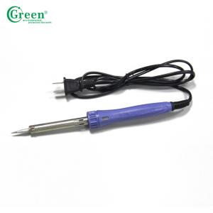 60W Electric Soldering Pen , Heavy Duty Soldering Iron With Plastic Handle