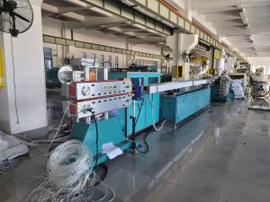 China Pneumatic PU Air Pipe Extrusion Machine , TPU Air Tube Production Line on sale