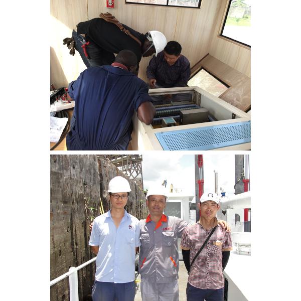 65m Head Cutter Suction Pump Dredger Total Width 4.5m-12m