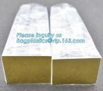 Transparent bopp/opp square block bottom bags with side gusset,Bopp Block Square