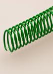 Colorful Plastic Single Loop Spiral Coil Binding Materials For Notebooks