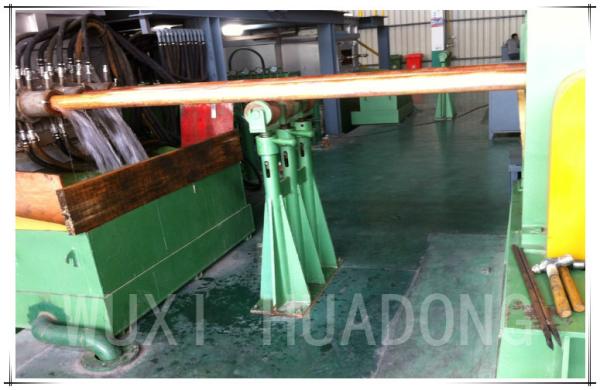 Brass Rod Continuous Casting Equipment , Single Strand Copper Continuous Casting