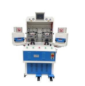 Buy cheap 3KW Computer Controlled Shoe Moulding Machine Automatic Shoe Upper Machine product