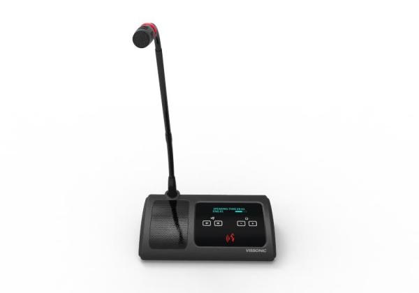 Quality Simultaneous Translation Desktop Conference Microphone 48K Audio Sampling Frequency for sale