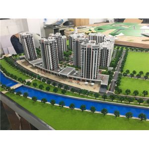 LED Light Architectural Model Making Materials / 1/100 Scale Residential