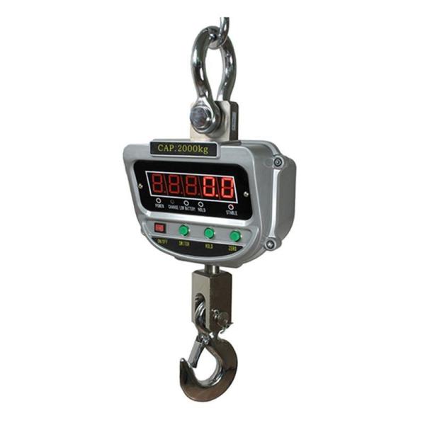 Quality High Strength Hook Included Customized OBM Supported 3t Digital Display Hanging Scale for sale