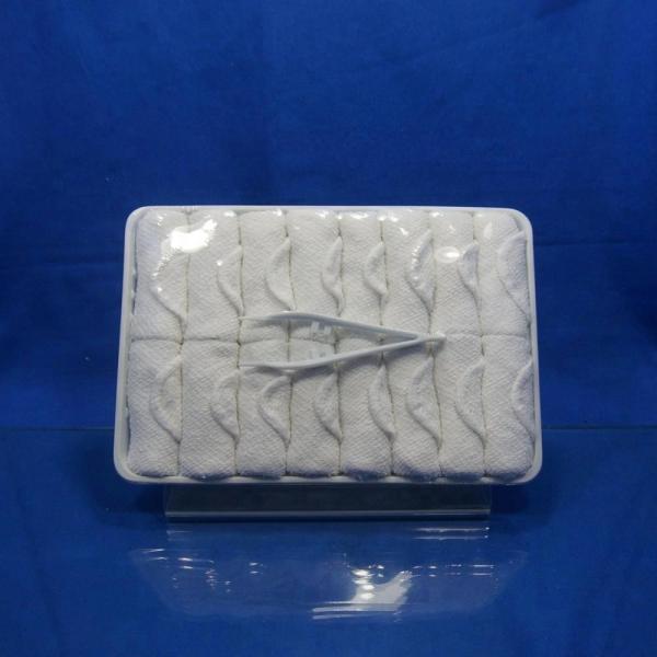 Quality 100% cotton white disposable airline towel for sale
