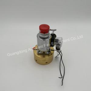Solenoid Actuator Installed On Cylinder For Enclosed Flooding HFC-227ea FM200 Fire Suppression System