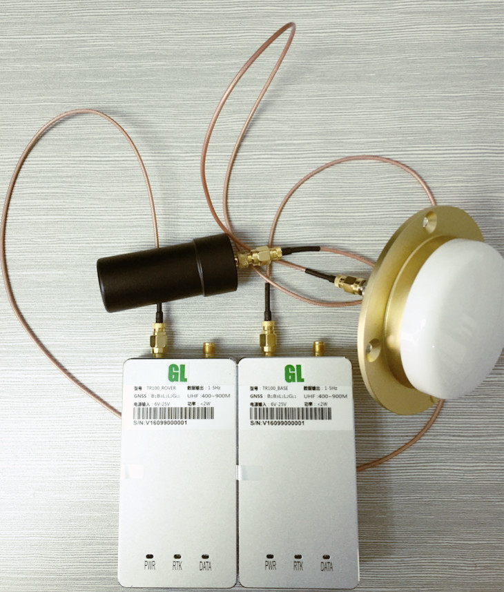 RTK for Fixed Wing Drone Mapping 1cm Accuracy,Dual Frequency,GPS;Beidou;GLONASS;Galileo Pixhawk Compatible