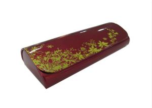 China Custom Pattern Printing Aluminum Eyeglass Case Waterproof Elegant Design on sale