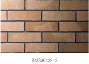 Buy cheap Low Water Absorption Exterior Thin Brick Durable For Real Estate product
