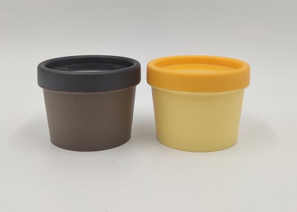 Quality Unique Shape 50g - 200g Lotion Jars With Lids , Plastic Cream Jar OEM / ODM for sale
