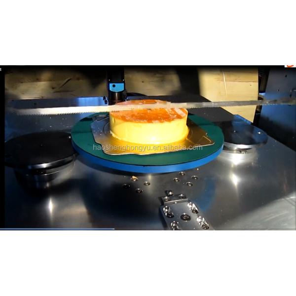 Food Beverage Sponge Cake Slicer Machine Automatic Cutter OEM