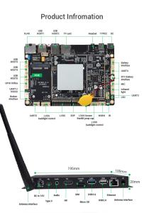 High Stability HD Media Player Box , LCD Digital Signage Player Box