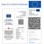DC12V AI Face Recognition Access Control EU Green Pass Digital