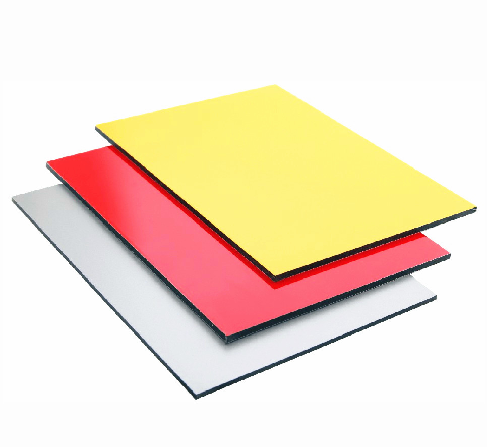 0.3mm PVDF Aluminum Composite Panel 4mm Thickness for Wall Cladding