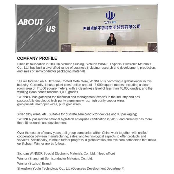Microscopic view of gold plated molybdenum wire cross-section