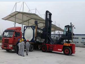 Buy cheap Empty Container Handler with CUMMINS QSM11-330 Engine product