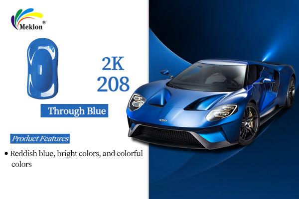 Quality Stable 2K Car Paint Top Coat Harmless Alkali Resistant Anti UV for sale