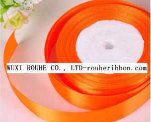 Double Single Face Personalized Satin Ribbon For Home Textile Accessories