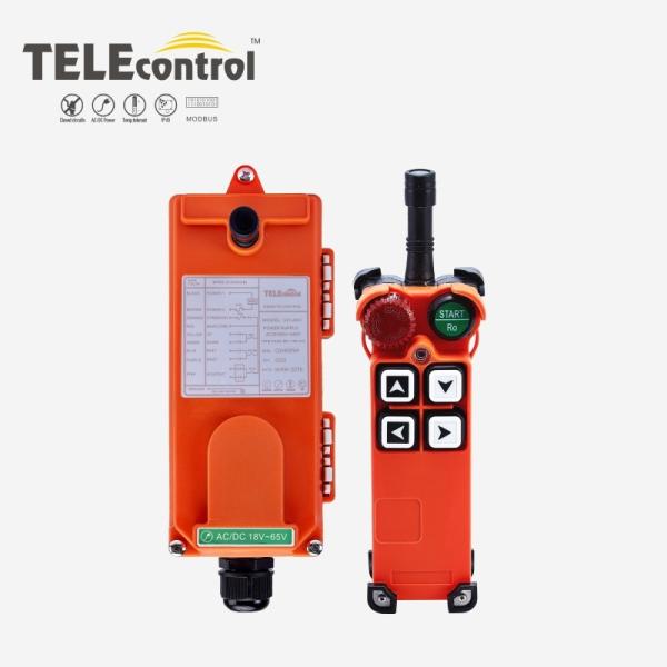 Telecontrol Industrial Crane Remote Control System 4 Single Buttons Telecrane