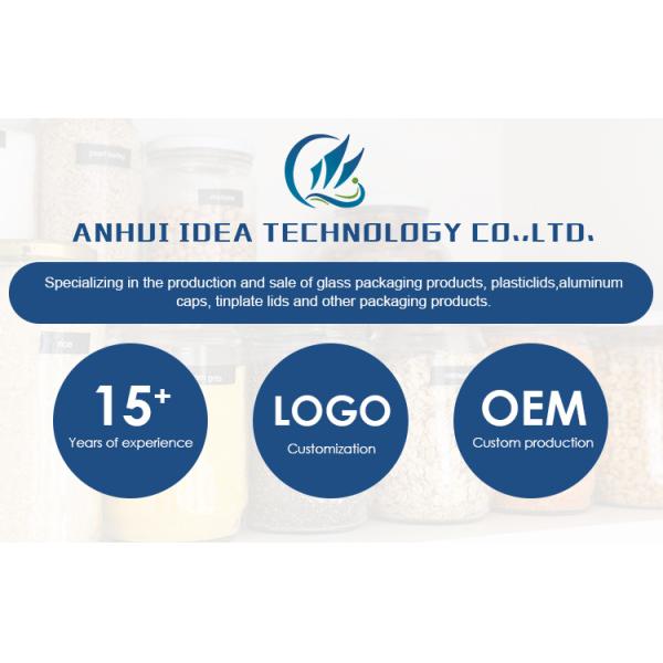 High Quality 106ml 212ml 314ml Food Container Glass Caviar Round Jar with Metal Lid