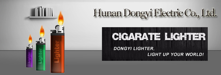 Dongyi Best Selling Disposable Plastic Slim Gas Lighter with Cheap Price