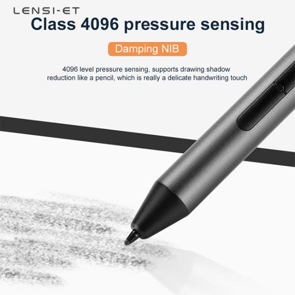 Active Surface Tablet Stylus Pencil Aluminum Alloy Metal Stylus Pen Palm Rejection