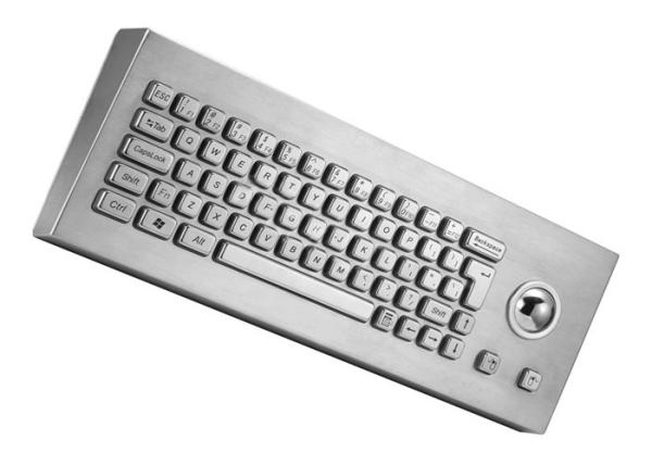 Quality Stand Alone Mount Metal Mechanical Keyboard With Cherry Mechanical Switch for sale
