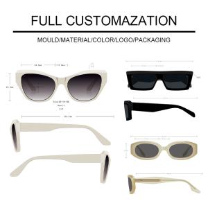 China Customized Acetate Sunglasses 300 Pcs Unisex Abundant Style Options on sale