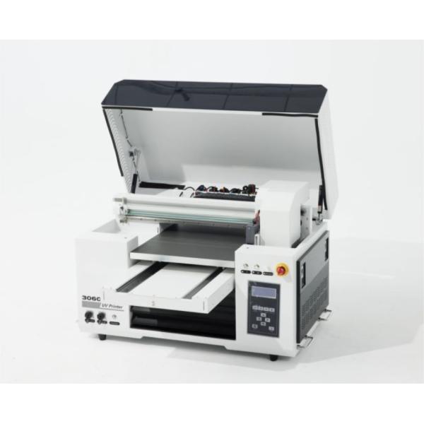 Andemes UV XP600 3D Inkjet Printer with Roll to Roll Printing and Varnish Coating