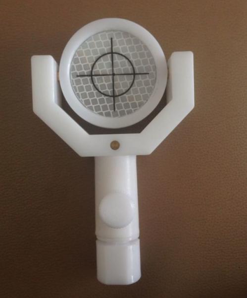 Quality OEM Survey Instruments' Accessories Plastic Prism With Reflceting Sheet White / Orange for sale